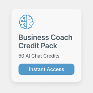 Buy AI Business Coach Credits
