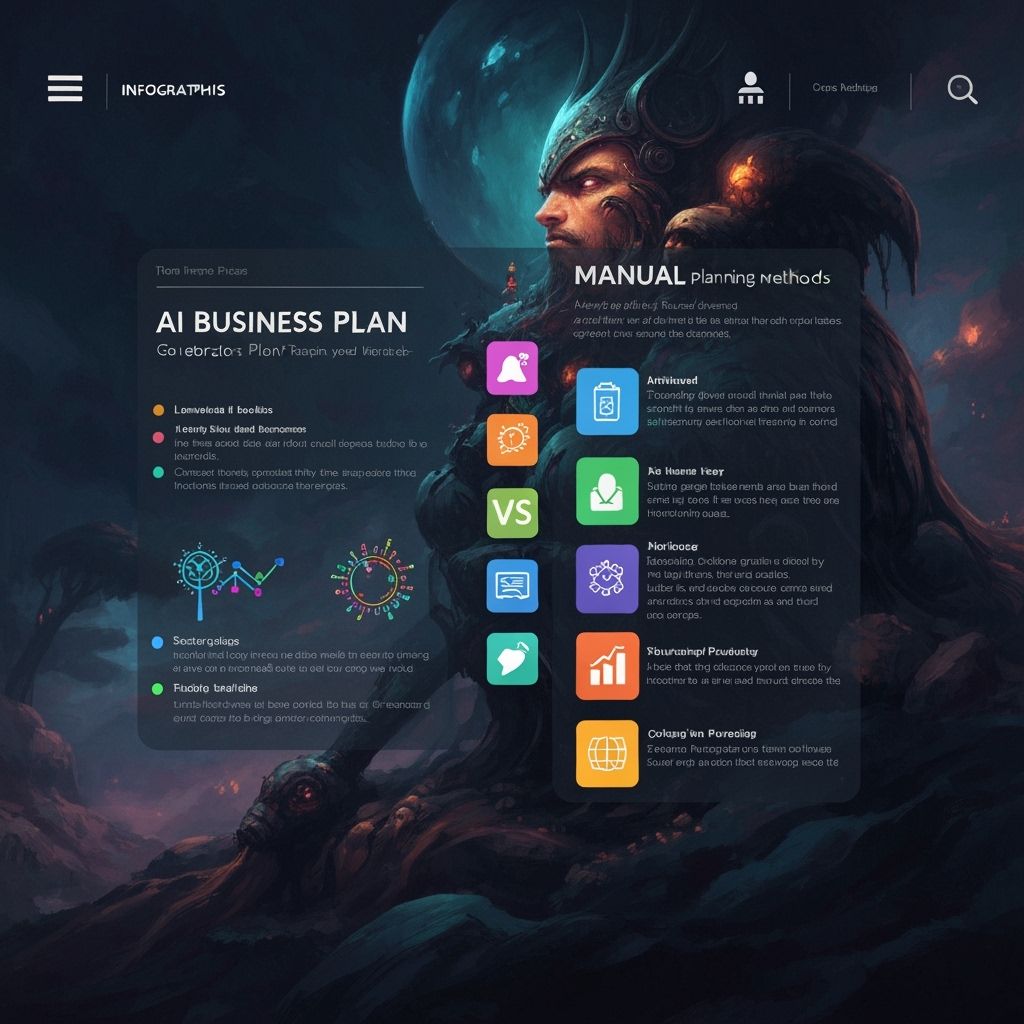 Free AI Business Plan Generator vs Manual Planning 3 automatic business plan generator