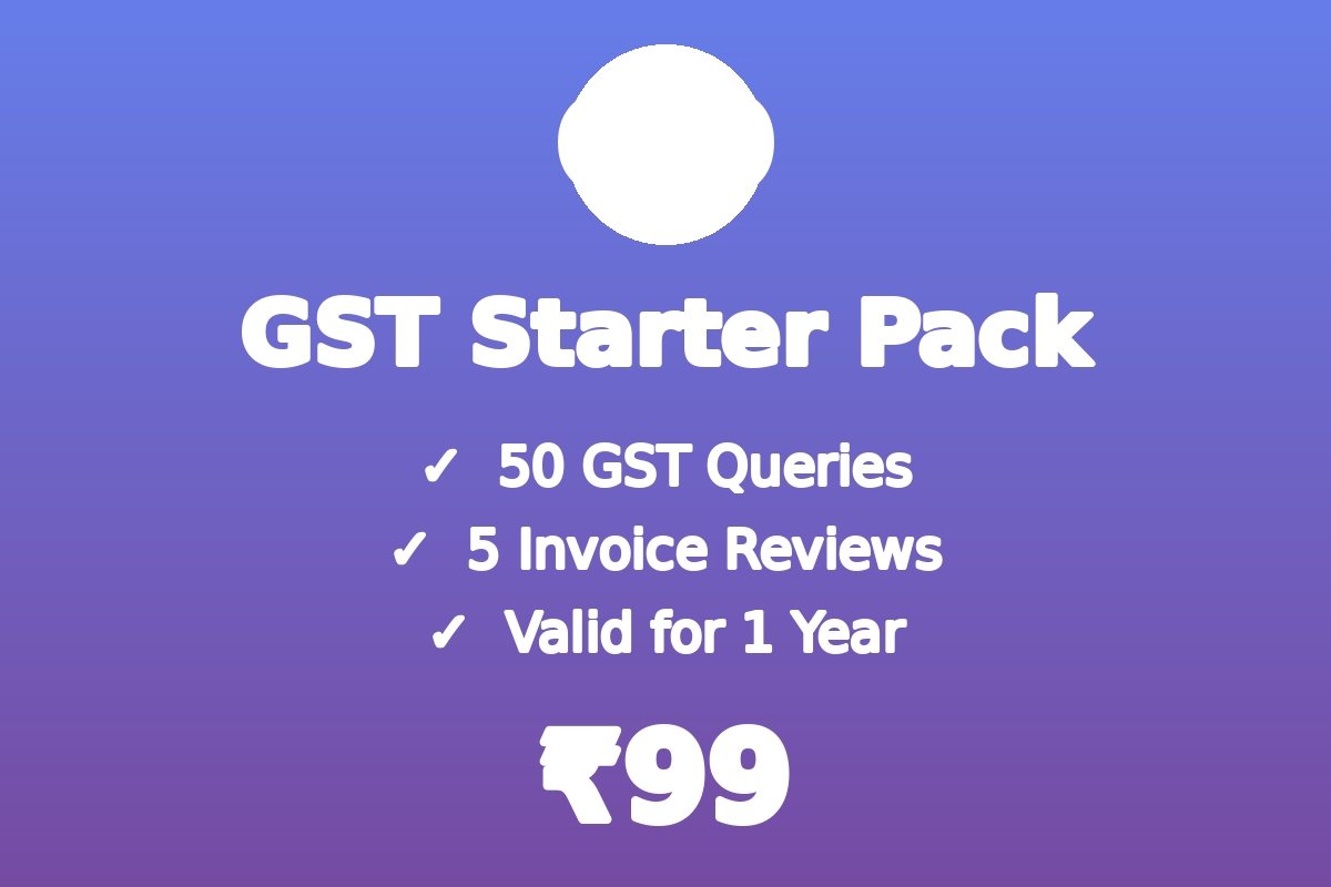 GST Starter Pack 1 GST Starter Pack