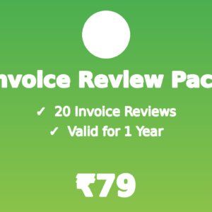 Cart 2 Invoice Review Pack - 20 Credits