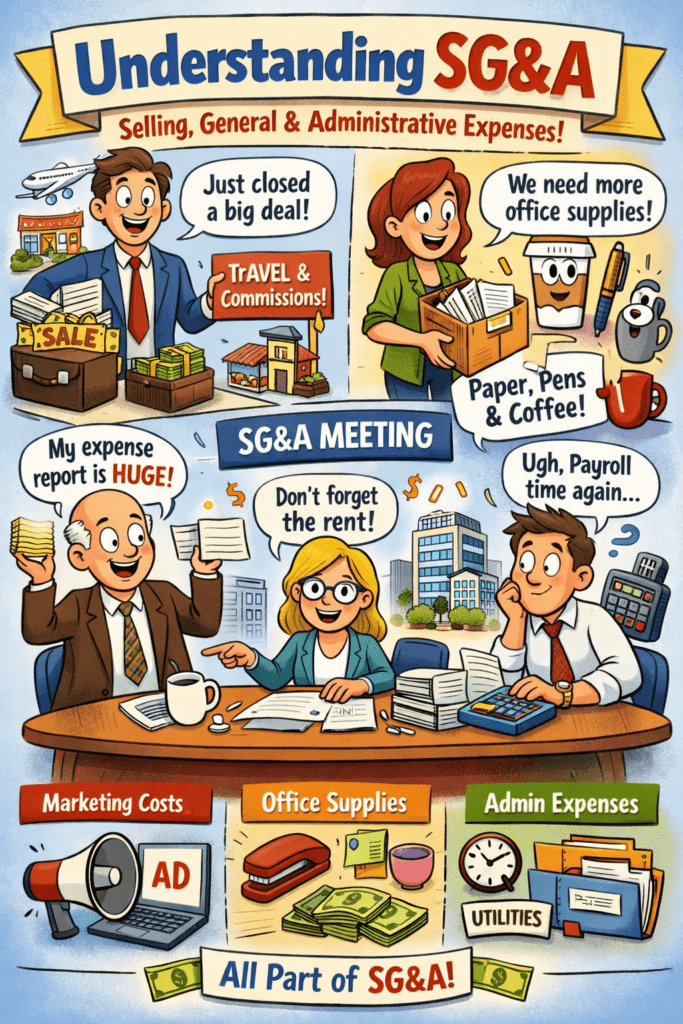 SG&A Meaning 3 Administrative Expenses