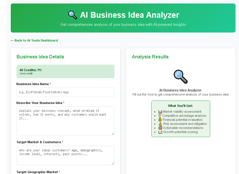 BizplanAI Pro vs ideaproof 1 BizplanAI Pro vs ideaproof