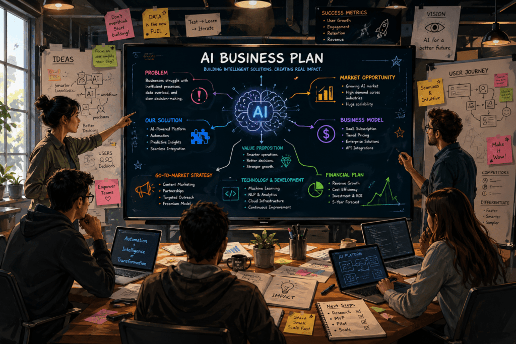 AI business plan generator