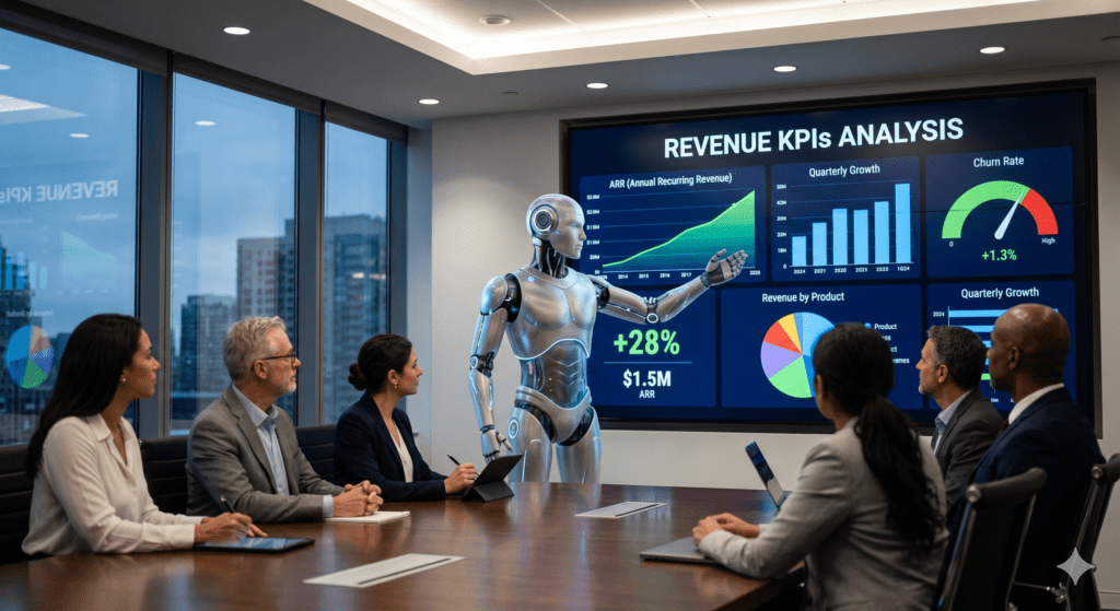 AI analyze KPIs revenue strategy