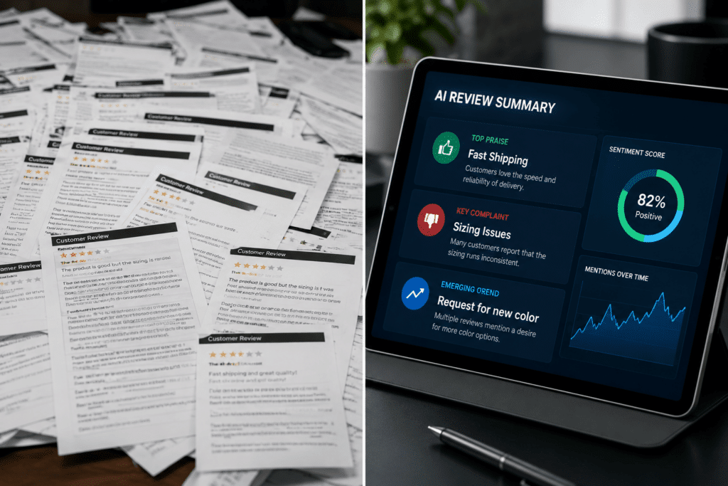 AI review summary