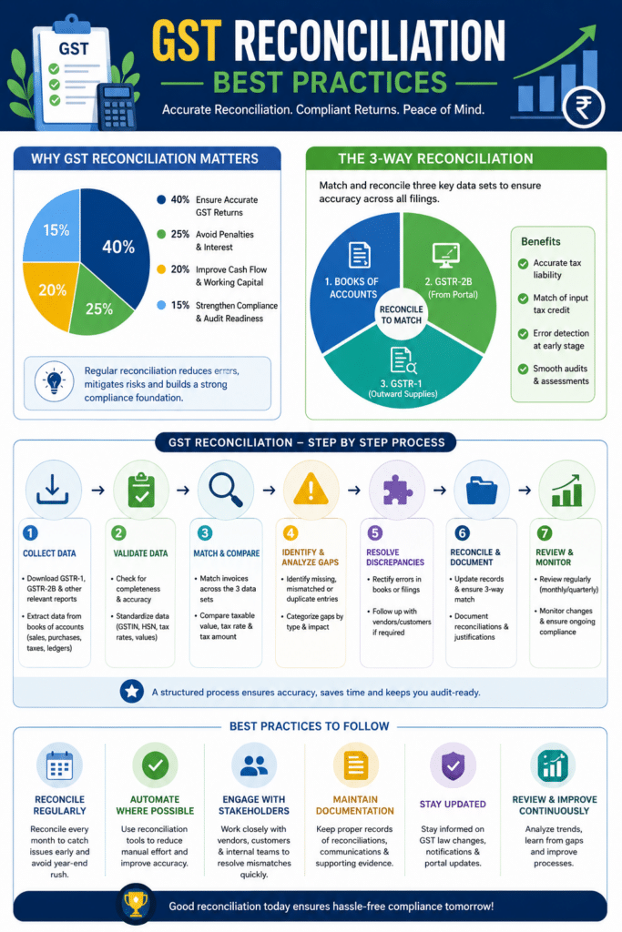 GST Reconciliation Best Practices 4 Reconciliation Software