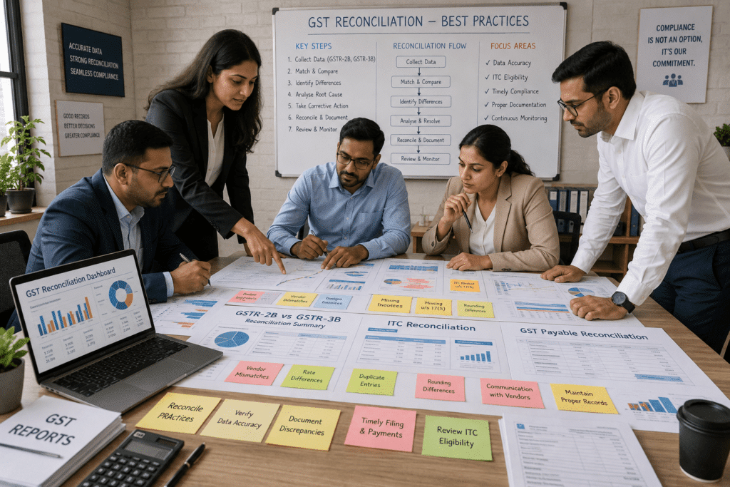 GST Reconciliation Best Practices 3 Reconciliation Process