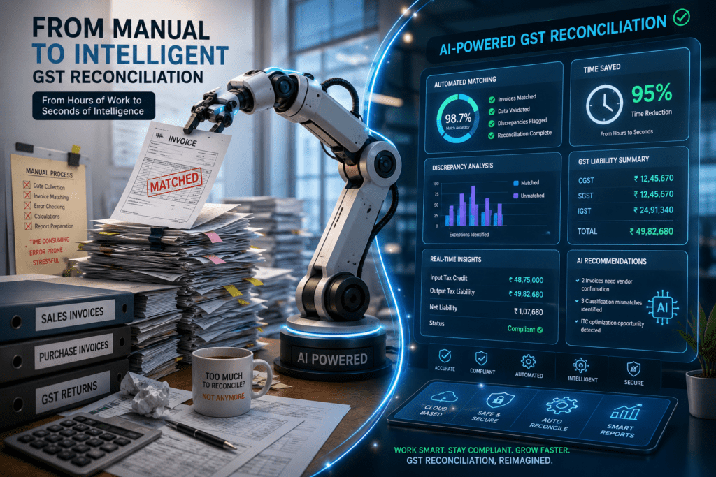 Manual to AI-powered GST reconciliation