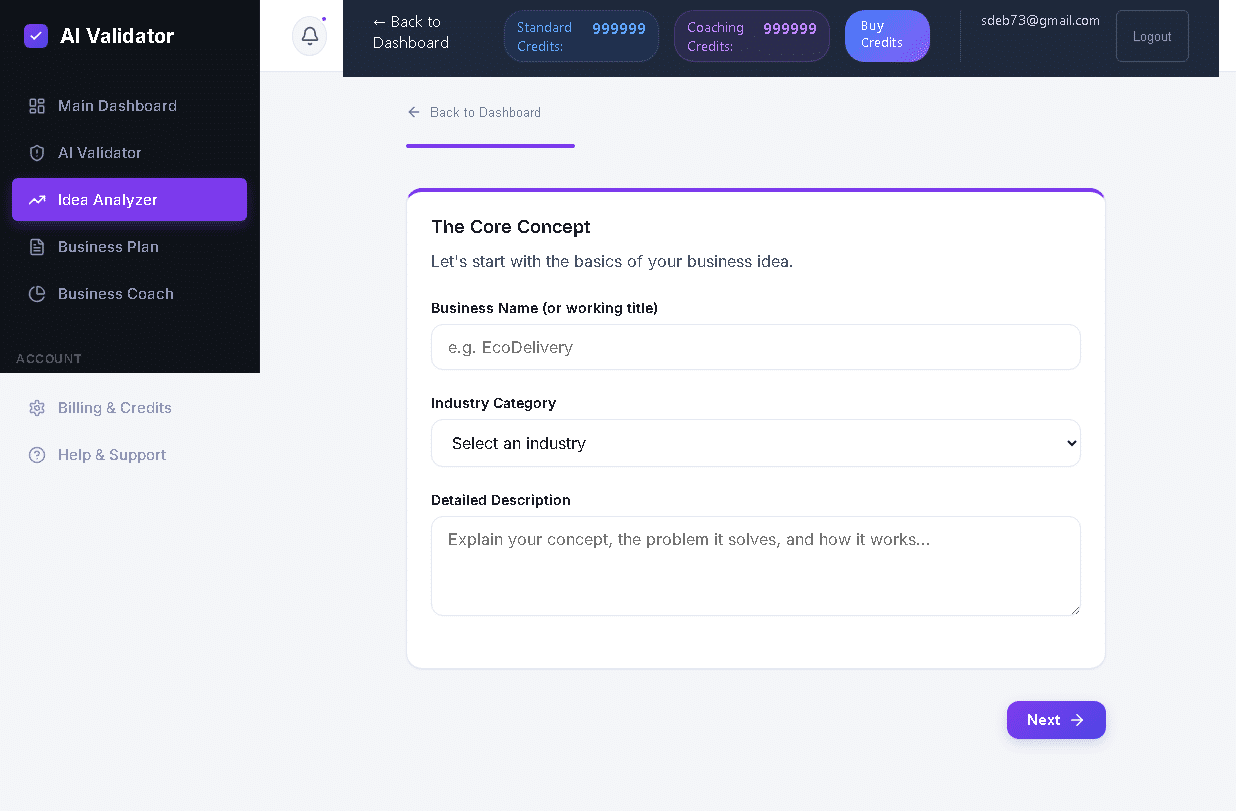 Business Idea Validation with AI